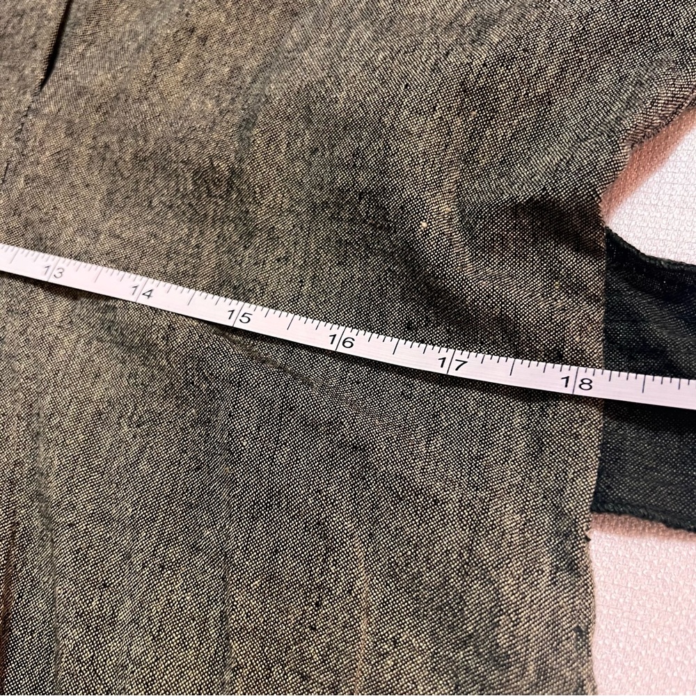 Anthropologie Conditions Apply - Hand Woven 100% Cotton Shirt dress M Exclusive - Picture 12 of 16